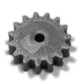 Picture of 3d printed gear